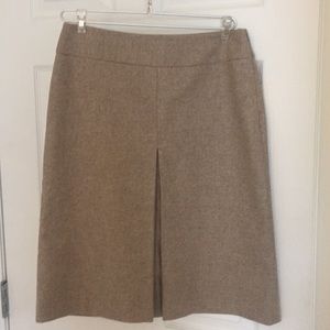 Banana Republic Factory wool front pleat skirt. 6